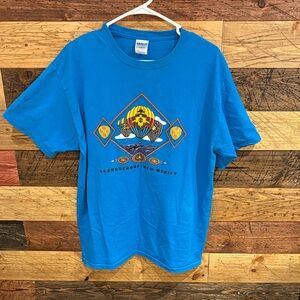 Gildan Blue Albuquerque Graphic Tee